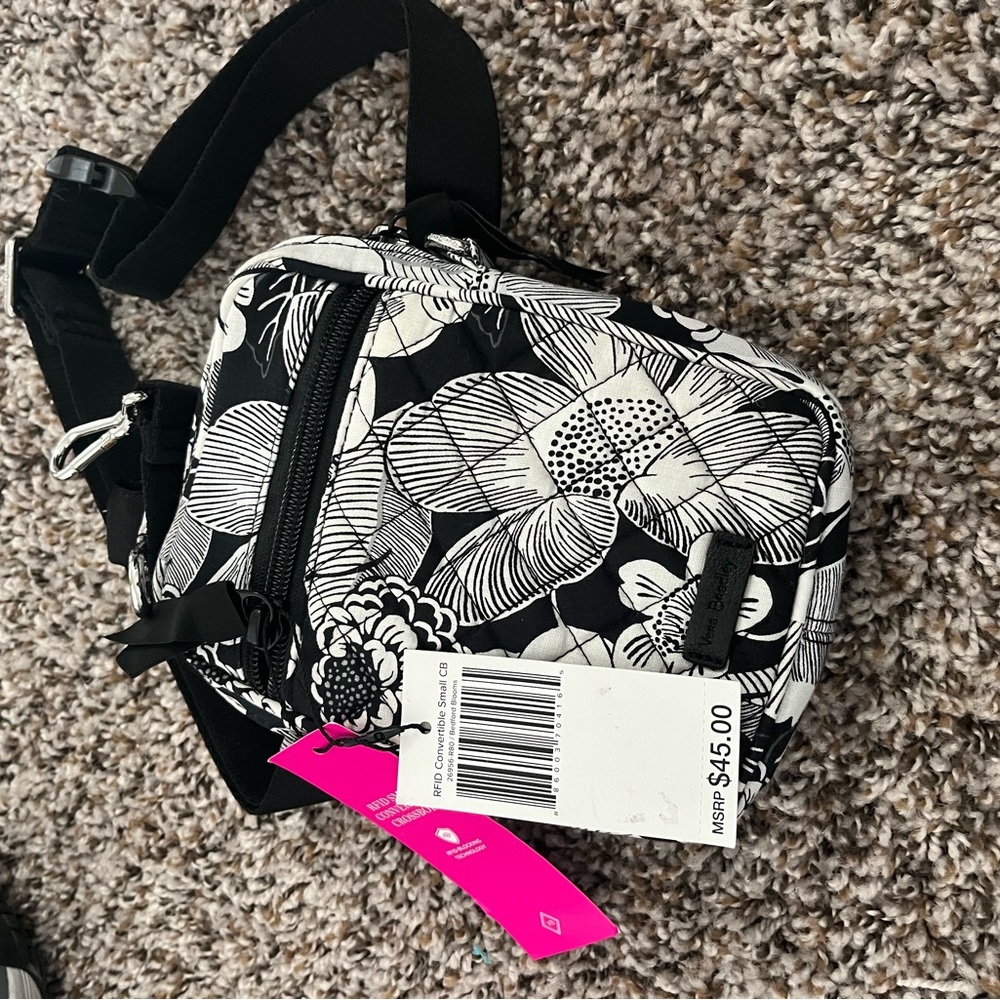 Vera Bradley RFID convertible small cross body